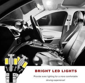 Ampoule Super Lumineuse T10 W5W 168 194 501 DC12V Canbus Sans Erreur 5730 8SMD pour Éclairage de Lecture Automobile - Product Image 5