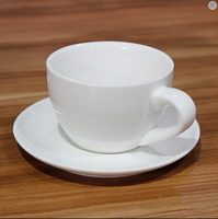 Fabricant Prix Bas Tasse et Sous-tasse à Café/Thé en Céramique Porcelaine Petites