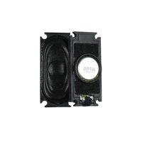 Haut-parleurs passifs miniatures en plastique certifiés ISO9001, 1W, 35*16mm, avec code d'erreur, pour ordinateur portable et téléphone mobile en extérieur