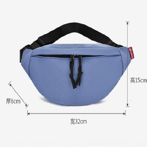Bolso Bandolera Minimalista Unisex, Riñonera con Cinturón Ajustable, Cremallera Oculta, Bolso de Pecho para Uso Diario, Viajes y Desplazamientos - Product Image 2