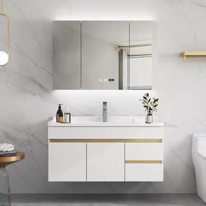 Factory Customized Bathroom Vanity Single Sink Wall Mounted Vanity Bathroom Cabinets - Product Image 5