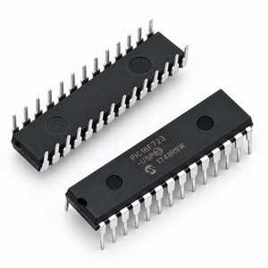 HT PIC16F723-I/SP ใหม่ไมโครคอนโทรลเลอร์ PIC MCU 8 บิตแบบดั้งเดิม RISC 7KB แฟลช 28 พิน SPDIP วงจรรวมชิป IC - Product Image 1