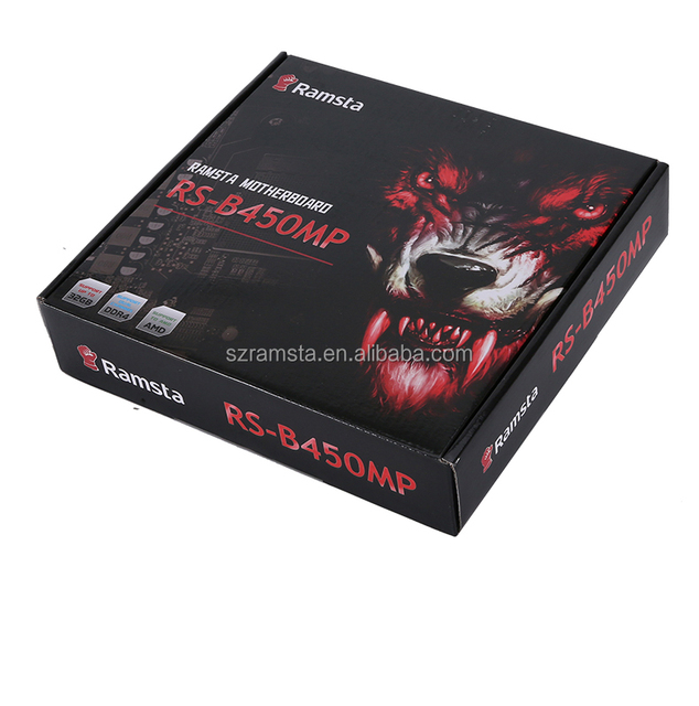 Integrated B450MP Motherboard with AM4 Socket Support for AMD for Ryzen Series CPUs Dual-Channel DDR4 2133MHz-3000MHz 32GB
