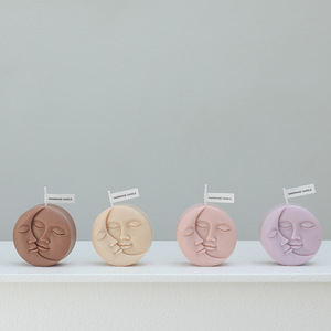 Bougie parfumée Moon Sun Bougies en cire de soja de qualité supérieure Beaux arômes Styles créatifs pour cadeaux - Product Image 2