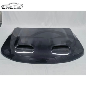 Capó de motor de fibra de carbono de alta calidad con doble ventilación para Jeep Grand Cherokee modificado - Product Image 5