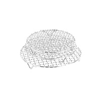 Grilles de barbecue circulaires en acier inoxydable 310S soudées, 15cm-60cm, pour cadre de terrasse, en treillis métallique, pour cuisson à la chaleur directe, vente en gros
