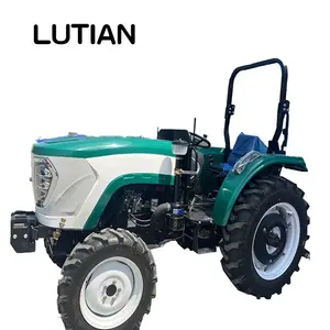 LUTIAN ประเทศจีนผู้ผลิต 80hp 90hp 100hp รถแทรกเตอร์ขับเคลื่อนล้อพร้อมรถตักหน้าคุณภาพสูงราคาถูกสําหรับขาย