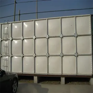 FRP Sectional Square Water Storage Tank for Fire and Water Treatment