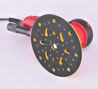 Utilisation à long terme meuleuse électrique de 6 pouces ponceuse à orbite aléatoire moteur sans balais à faible vibration polisseuse de Surface sans poussière bricolage