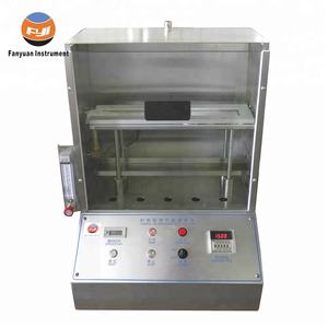 Chambre d'essai automatique simple YG815B LED | Testeur d'inflammabilité/combustion horizontale pour usage textile et industriel - Product Image 1