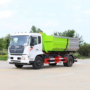 Camión de Basura de Servicio Pesado Dongfeng 4X2 con Gancho Elevador, Directo de Fábrica, para Transferencia de Residuos Industriales y Recolección Municipal - Product Image 2