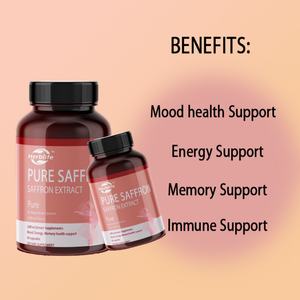 Compléments de Safran à Vente Chaude OEM/ODM - Capsules d'Extrait de Safran - Stimule l'Énergie et l'Humeur, Soutient la Santé des Yeux et du Cœur - Product Image 3