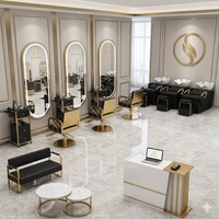 Chaise de salon pliable en cuir PU réglable en hauteur, vente directe d'usine Starry, pour coiffeur