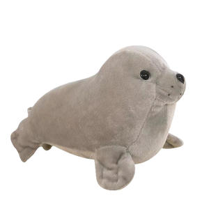 Jouets en peluche animaux marins mignons : phoque, lion de mer – Cadeau de vacances pour enfants, oreiller décoratif, animaux en peluche phoque - Product Image 5