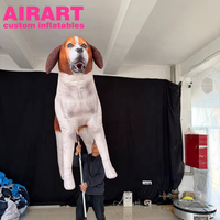 Marionnette gonflable personnalisée pour chien pour événement festif