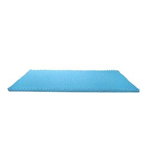 Matelas <span class=keywords><strong>de</strong></span> refroidissement <span class=keywords><strong>de</strong></span> lit en mousse à mémoire compressible en <span class=keywords><strong>forme</strong></span> <span class=keywords><strong>de</strong></span> vague <span class=keywords><strong>de</strong></span> gel hybride avec housse amovible <span class=keywords><strong>Surmatelas</strong></span> hybride moyennement ferme - Product Image 5