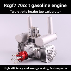 Moteur à essence RCGF 70cc T bicylindre pour <span class=keywords><strong>avion</strong></span> modèle UAV, <span class=keywords><strong>avion</strong></span> RC à aile fixe en alliage <span class=keywords><strong>d</strong></span>'aluminium - Product Image 2