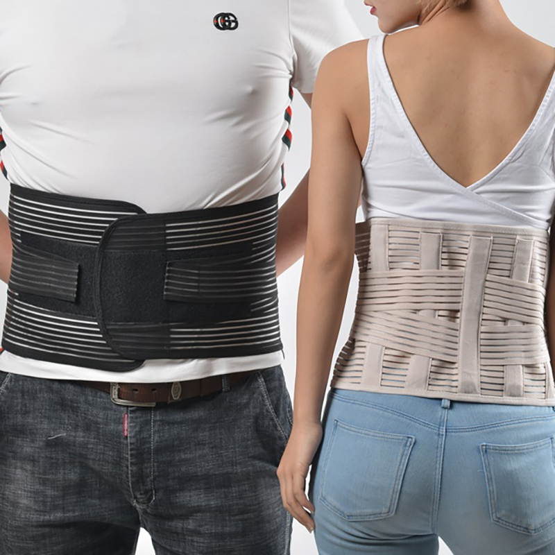 Cheaper Price Lumbar Back Brace Lower Back Waist Support Belt For Old People Driver