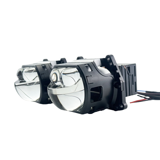 3.0 Inches Dual Laser square Led Projector Lens Bi Led Projector Headlights Auto Lighting System
