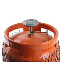 Réchaud à gaz portable Premium Primus Africa à flamme bleue, en aluminium, pour camping, avec capuchon de brûleur, compatible GPL