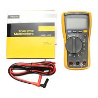 Multimeter Digital F117C True RMS Pengukuran Tegangan AC Tanpa Kontak dengan Alarm Harga Pabrik Nego