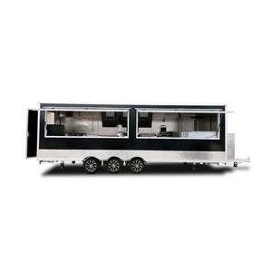 UKUNG 680*210 cm (22'4 "X 6'11") Camion alimentaire mobile personnalisé de grande taille carré Remorque alimentaire - Product Image 1