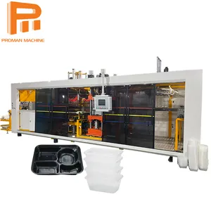semi automatic plastic thermoforming cutting packing machine