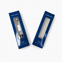 Boîte en carton recyclé de luxe personnalisée pour cartouches de 3 ml, boîte d'échantillons avec plateau pour cartouches