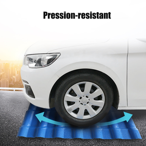 Lembar atap UPVC buatan tangan di terakota Merah Biru Putih Hitam Coklat abu-abu 2.0-2.5-3.0Mm ketebalan untuk Hotel ubin atap polos - Product Image 3