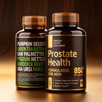 Capsules de Palmier Nain et Graines de Citrouille pour Hommes – OEM, ODM, Marque Privée, Logo Personnalisé – Complément Alimentaire 60 Gélules