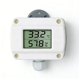 Capteur de température et d'humidité de type conduit industriel, transmetteur avec commutateur DIP pour réglage personnalisé de la plage, précision de 1,8 % RH, sortie RS485 - Product Image 3