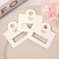 Cartes de présentation pour pinces à cheveux de qualité supérieure, emballages en carton pour barrettes à cheveux, étiquettes suspendues pour grands magasins