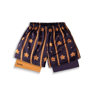 Pantalones Cortos Deportivos Casuales Impermeables al por Mayor para Adultos, Doble Capa, Cintura Elástica, Diseño Sublimado para Entrenamiento Activo y Running - Product Image 2