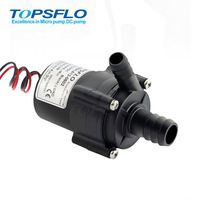TL-B03 haute efficacité 12V 6.5L/min 2.5M Centrifuge Sans Brosse de CC Mini Pompe À Eau