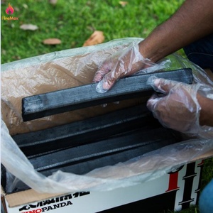 Firewax kualitas tinggi pembakaran waktu lama bambu serbuk gergaji arang tongkat barbekyu arang 95% kekerasan serbuk gergaji arang - Product Image 2