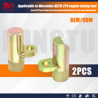 2 Outils de calage moteur sans démontage, disques de signalisation de calibrage, fixation de pignon VVT spécialisée pour Mercedes-Benz M270/M274