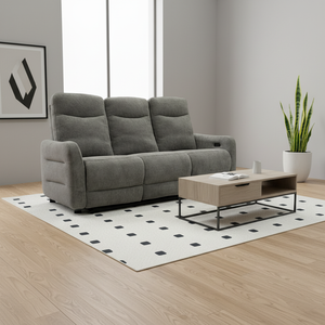 Muebles de sala de estar de lujo, juego de sofás, sillón reclinable eléctrico de madera, sillón reclinable para salón, hotel. - Product Image 2