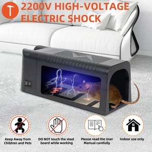 Bẫy chuột nhỏ gọn x-pest, kẻ giết chuột không độc và Zapper chuột có thể sạc lại-Lý tưởng cho sử dụng trong nhà - Product Image 5