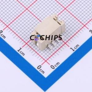 HCZZ0469-4 Wire-to-Board Pin Header SMD,P=2mm Connector ( Pin Structure: 1x4P )( Pitch: 2mm )( Mounting Type: Vertical Mount ) - Product Image 1