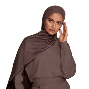 Nouvel arrivage 2026 – Écharpe en jersey fluide respirante et douce, châle musulman en tissu premium, hijab pour femme (<span class=keywords><strong>France</strong></span>) - Product Image 6