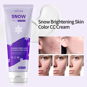 Crème CC éclaircissante pour le visage, unifie le teint, hydrate, base de maquillage pour un usage quotidien - Product Image 2