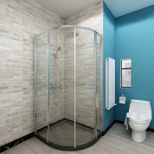 중국 욕실 벽 클래딩 1000 mm 방수 PVC 샤워 패널 영국