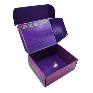 Tùy chỉnh verpackung tông gói bưu phẩm emballage carton hộp giày và bền sóng bưu phẩm quần áo vận chuyển hộp - Product Image 2