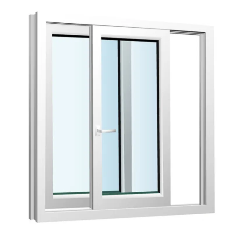 Individuelle UPVC-Fenster mit Doppelverglasung PVC-Zeltfenster horizontales Schiebefenster