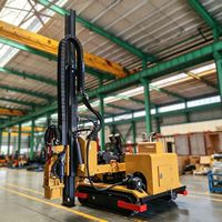 Machine de forage à tarière pour poteaux de clôture et de montage de panneaux photovoltaïques, modèle TZ650, à nivellement automatique, pour fermes solaires et autoroutes