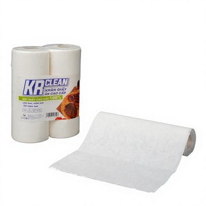 Serviettes de table blanches jetables 1 pli, douces et durables, pour restaurants, qualité supérieure, prix abordable - Product Image 5