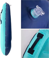 Planche flottante gonflable légère et portable pour le surf et la plongée avec poignées pour enfants et adultes – Amusement estival