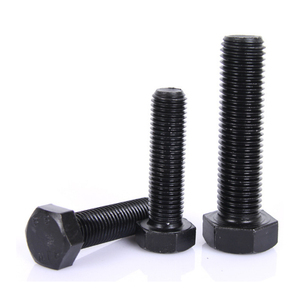 <span class=keywords><strong>Boulon</strong></span> hexagonal noir d'exportation d'usine 8.8 <span class=keywords><strong>10</strong></span>.9 12.9 <span class=keywords><strong>boulon</strong></span> à tête <span class=keywords><strong>hexagonale</strong></span> DIN931 DIN933 - Product Image 1