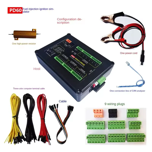 ZBL PD60 Auto Injector Engine Analyzer Diesel Vehicle ECU Maintenance Diagnostic Tools 10W 12v/24v