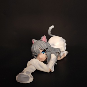 Figura de Anime de Chica Gato, Modelo GK, Decoración de Escritorio, Figura de PVC, Adorno para el Tablero del Automóvil - Product Image 1